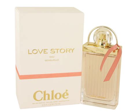 chloe love story eau sensuelle eau de parfum spray|chloe love story 2.5 oz.